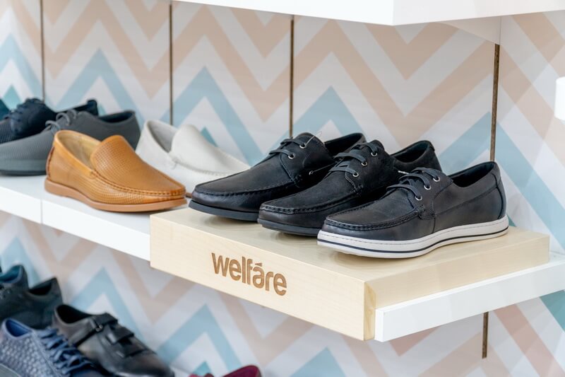 welfare - дизайн магазина обуви